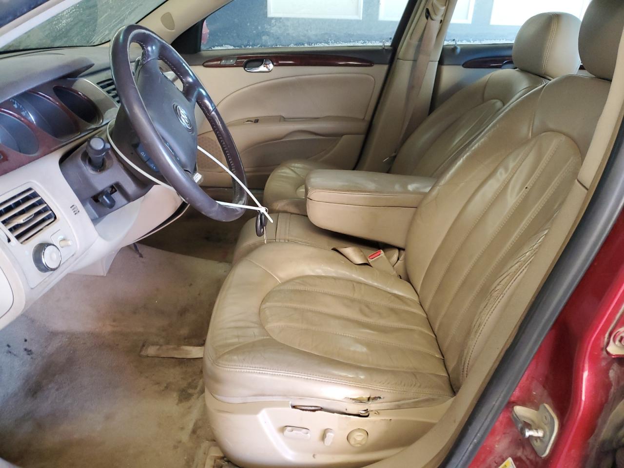 2007 Buick Lucerne VIN 1G4HD57257U187259 Copart auction photo, all over damage thumbnail 7