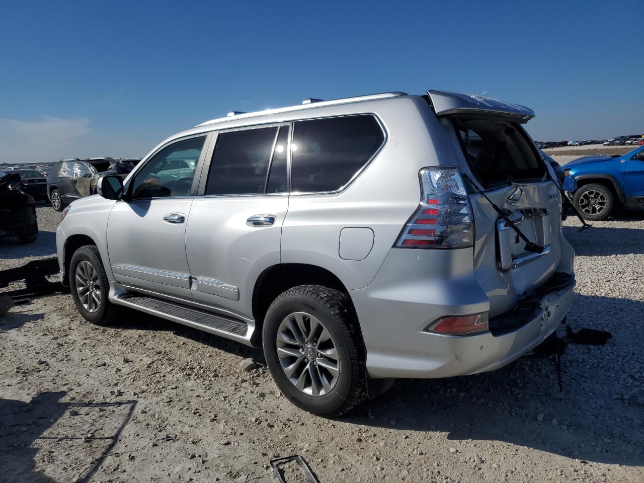 2015 Lexus GX VIN JTJJM7FX6F5115216 Copart auction photo, rear end damage thumbnail 2