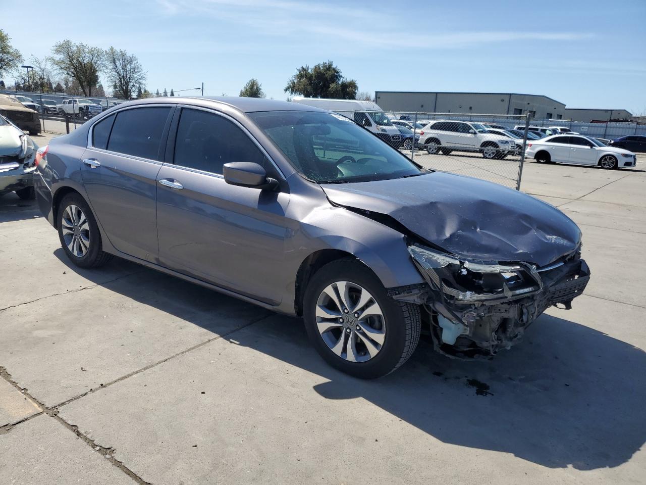 2014 Honda Accord VIN 1HGCR2F3XEA253894 Copart auction photo, front end damage thumbnail 4