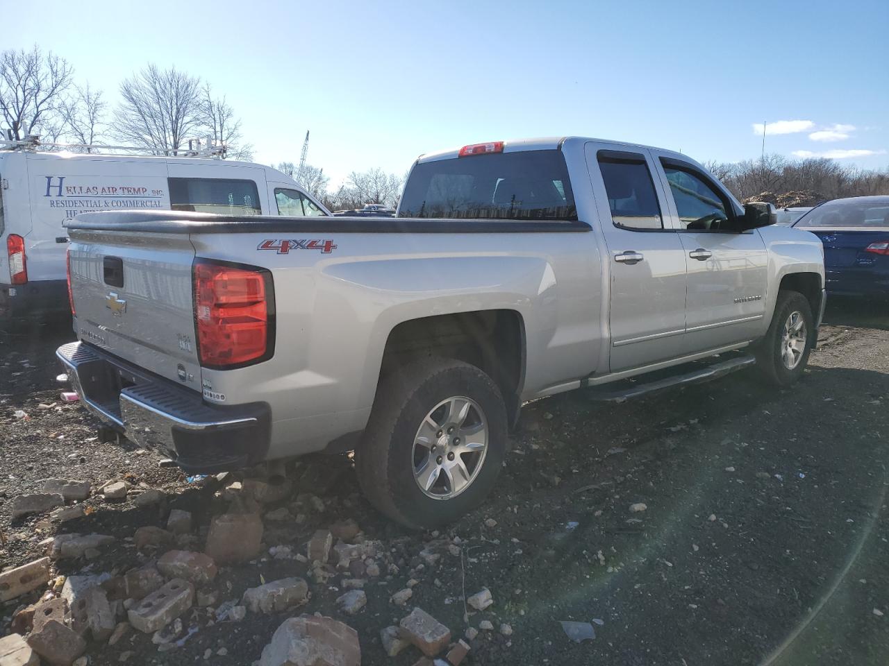 2016 Chevrolet Silverado VIN 1GCVKREH6GZ405563 Copart auction photo, front end damage thumbnail 3