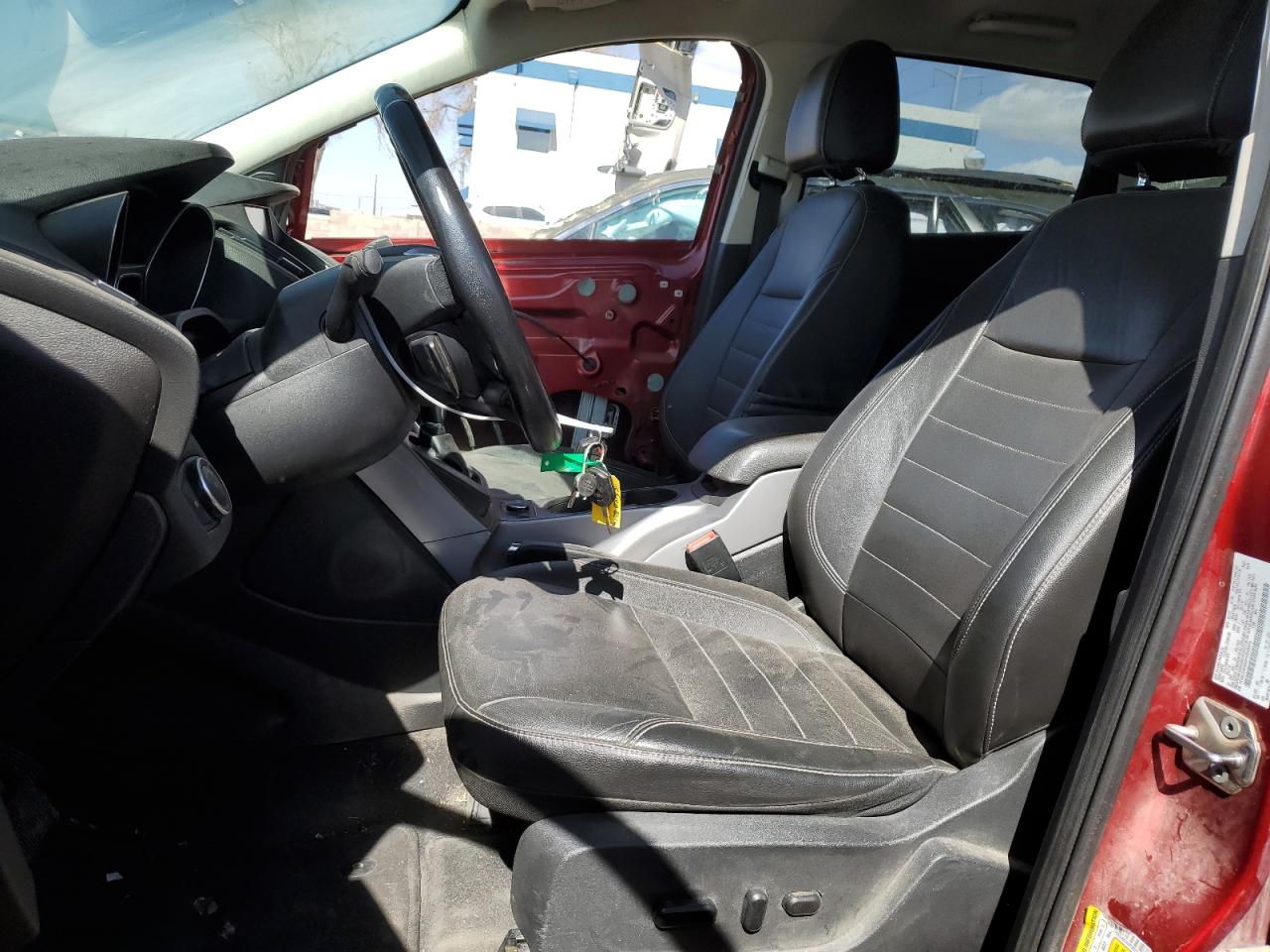 2015 Ford Escape VIN 1FMCU9G95FUB29472 Copart auction photo, front end / side damage thumbnail 7