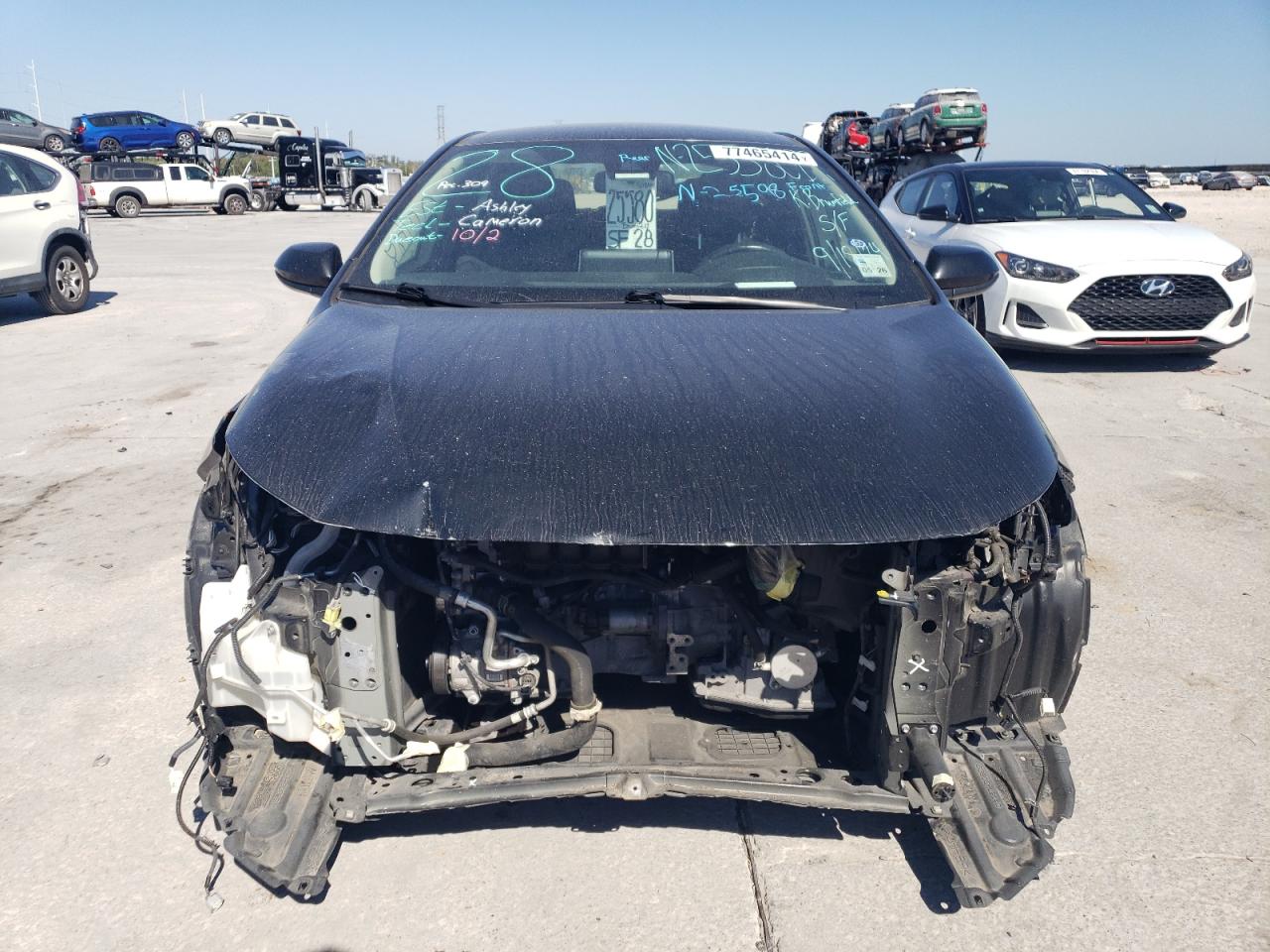 2020 Toyota Corolla VIN JTDEPRAE7LJ035665 Copart auction photo, front end damage thumbnail 5