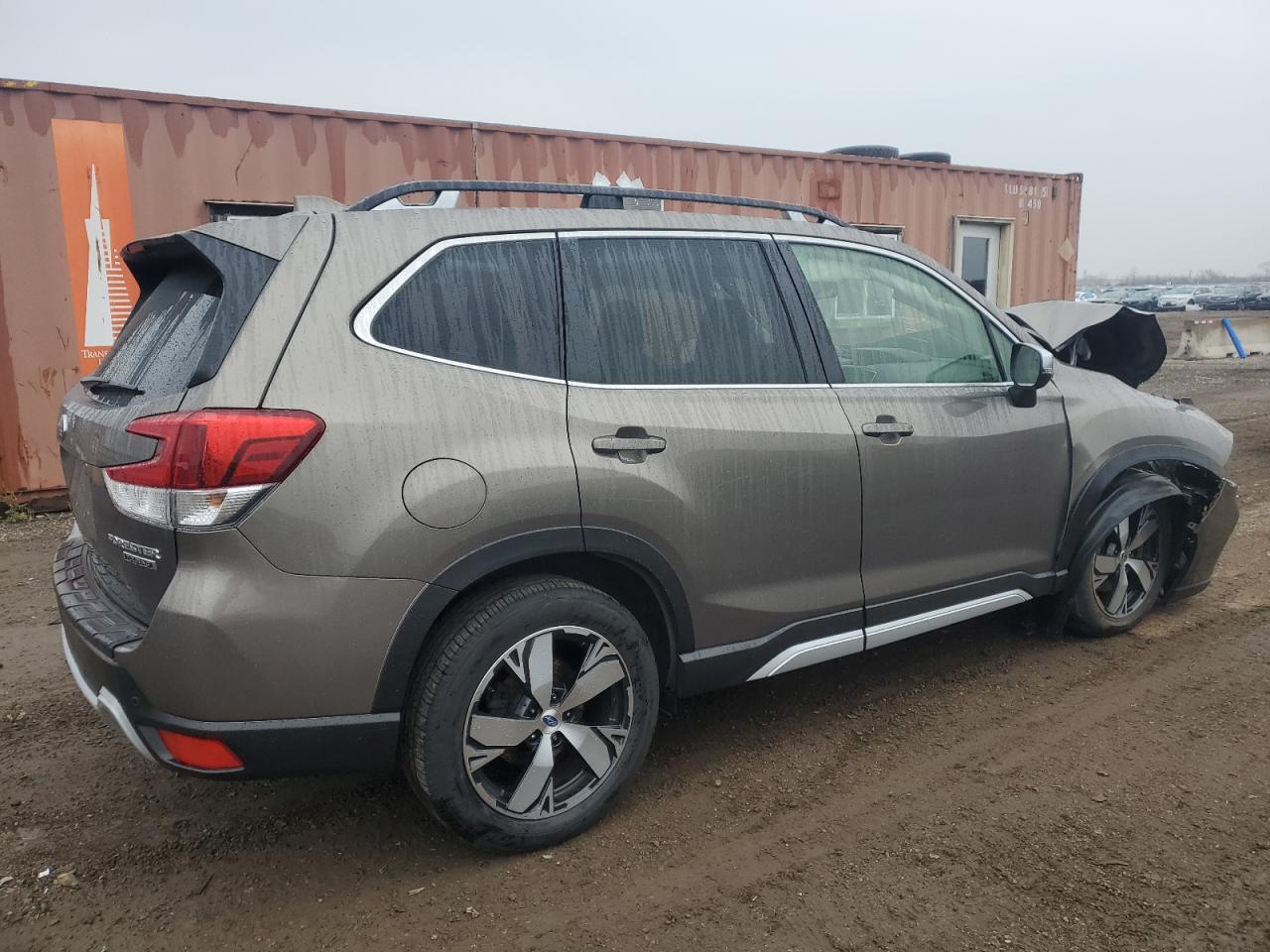 2020 Subaru Forester VIN JF2SKAXC4LH424894 Copart auction photo, front end / mechanical damage thumbnail 3