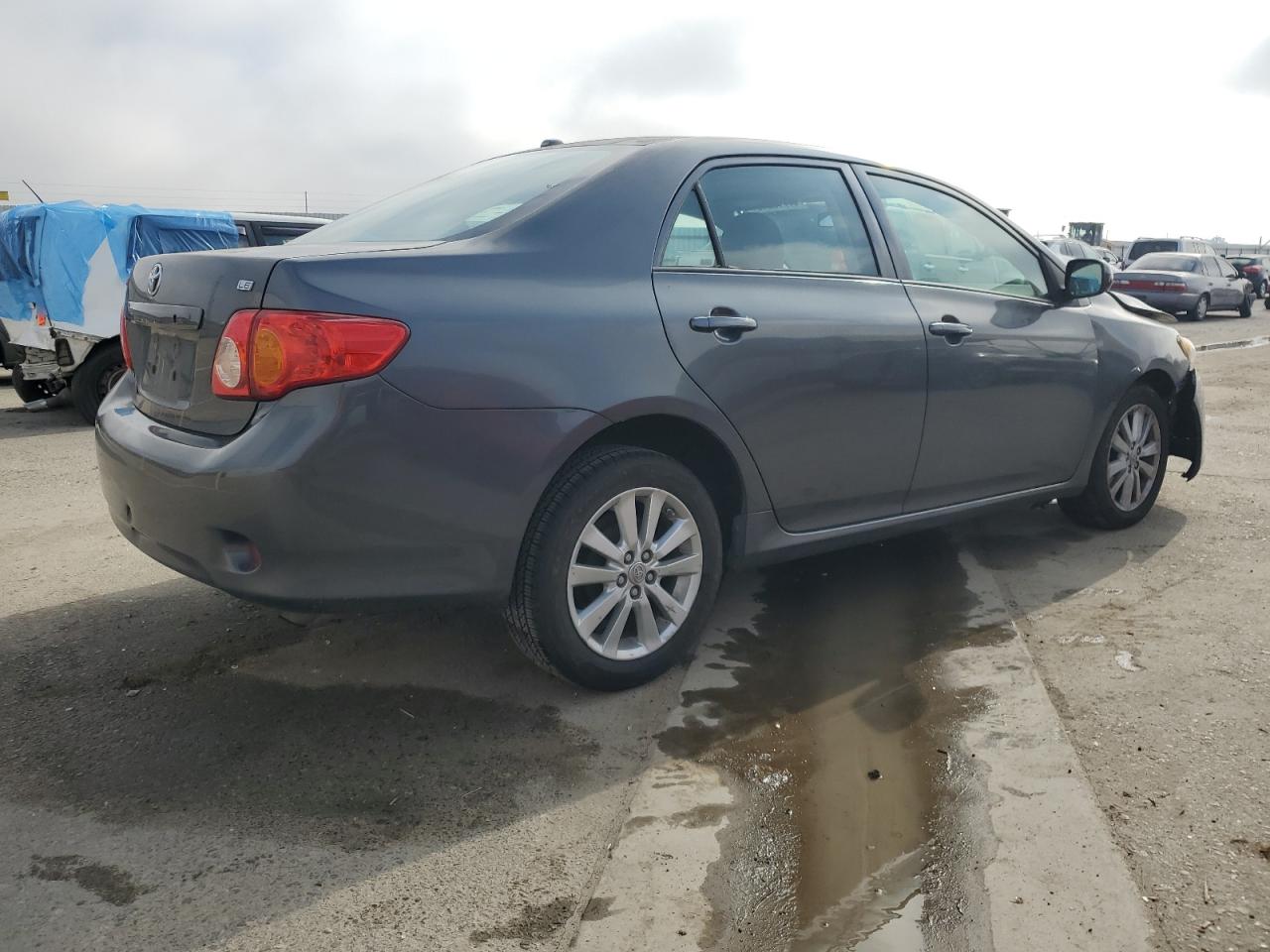 2010 Toyota Corolla VIN 2T1BU4EE3AC406144 Copart auction photo, front end / rear end damage thumbnail 3