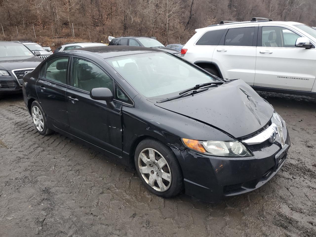 2010 Honda Civic VIN 2HGFA1F56AH537518 Copart auction photo, front end / minor dent/scratches damage thumbnail 4