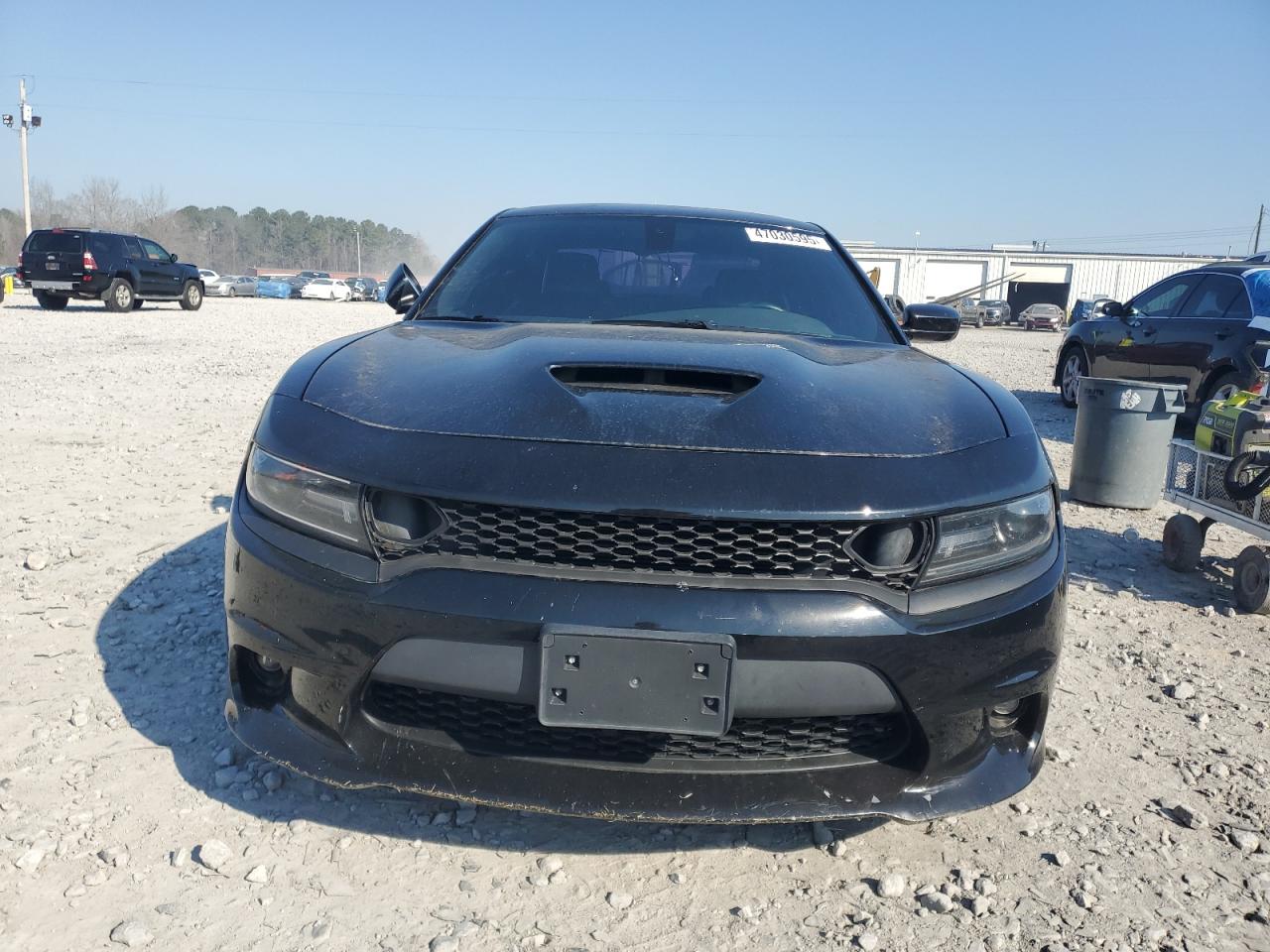 2017 Dodge Charger VIN 2C3CDXGJ0HH600389 Copart auction photo, rear end / front end damage thumbnail 5