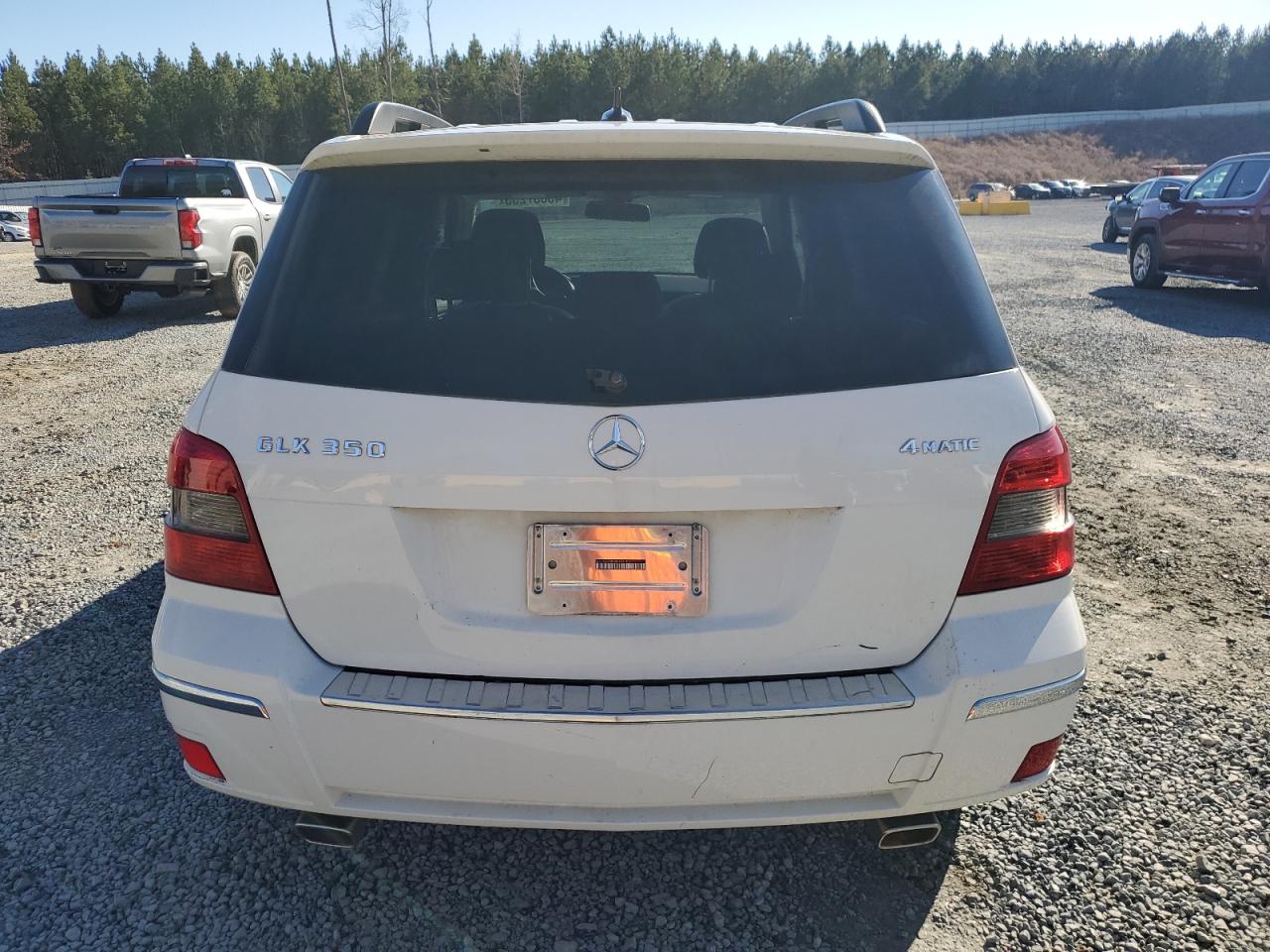 2010 Mercedes-Benz GLK-klasse VIN WDCGG8HB9AF424106 Copart auction photo, front end / side damage thumbnail 6