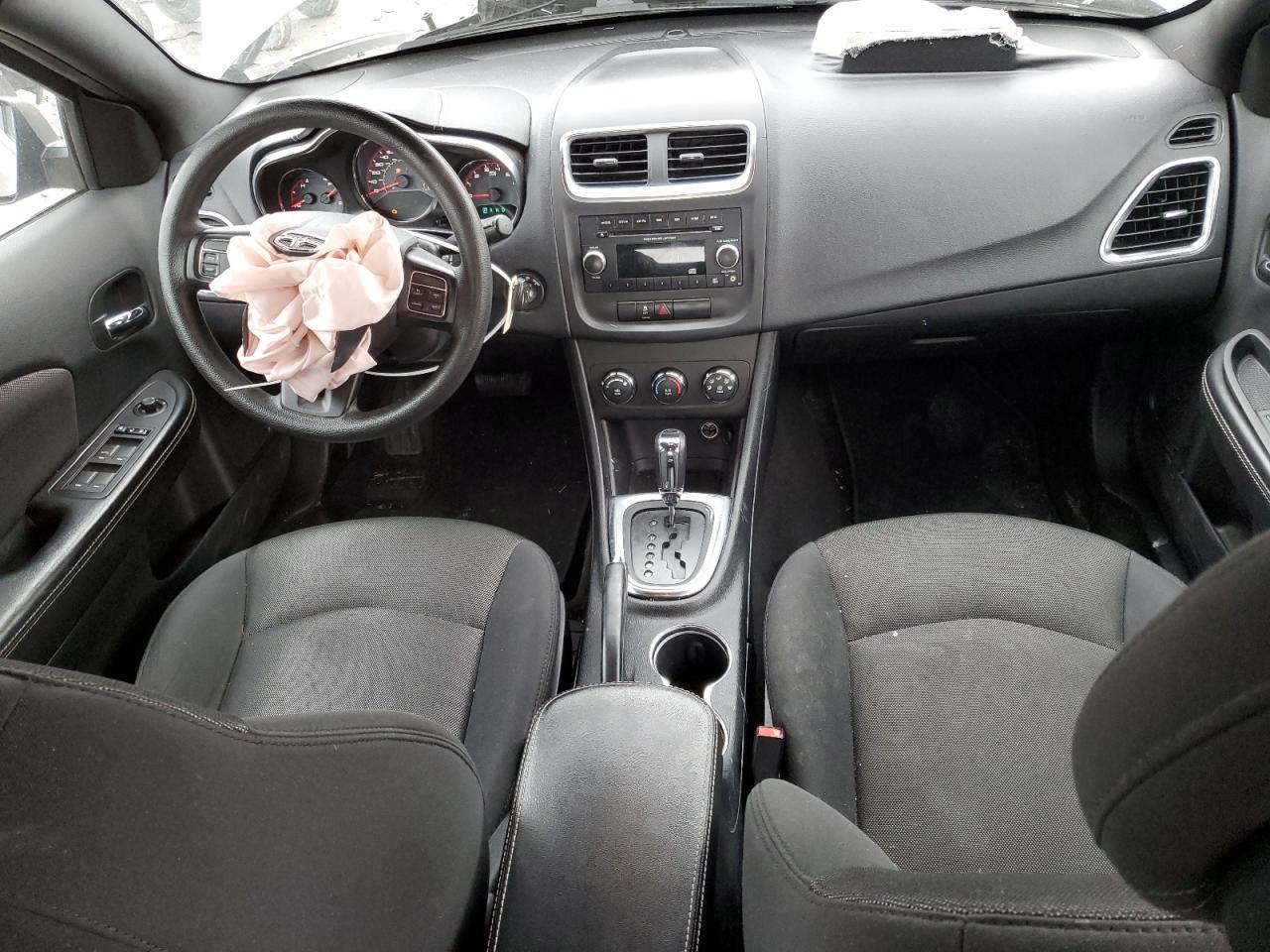 2014 Dodge Avenger VIN 1C3CDZAB7EN160879 Copart auction photo, undercarriage / front end damage thumbnail 8
