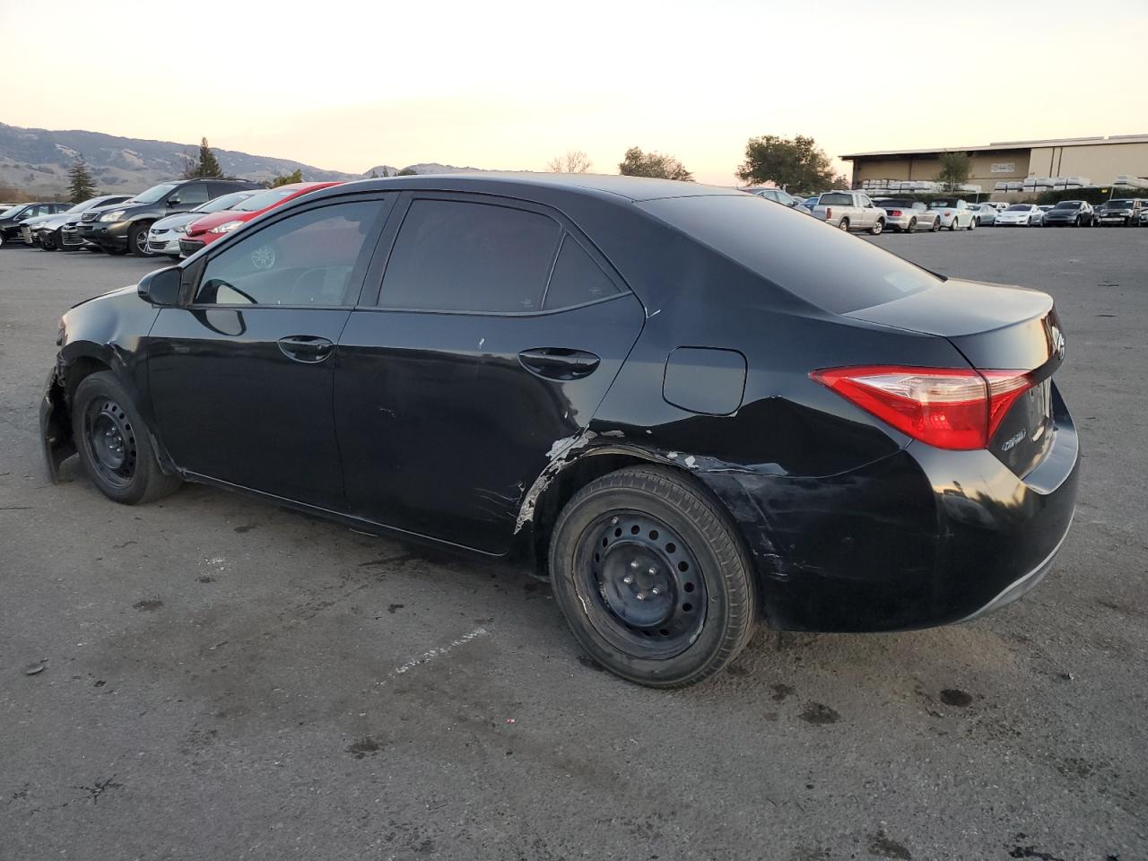 2018 Toyota Corolla VIN 5YFBURHE1JP818653 Copart auction photo, all over damage thumbnail 2