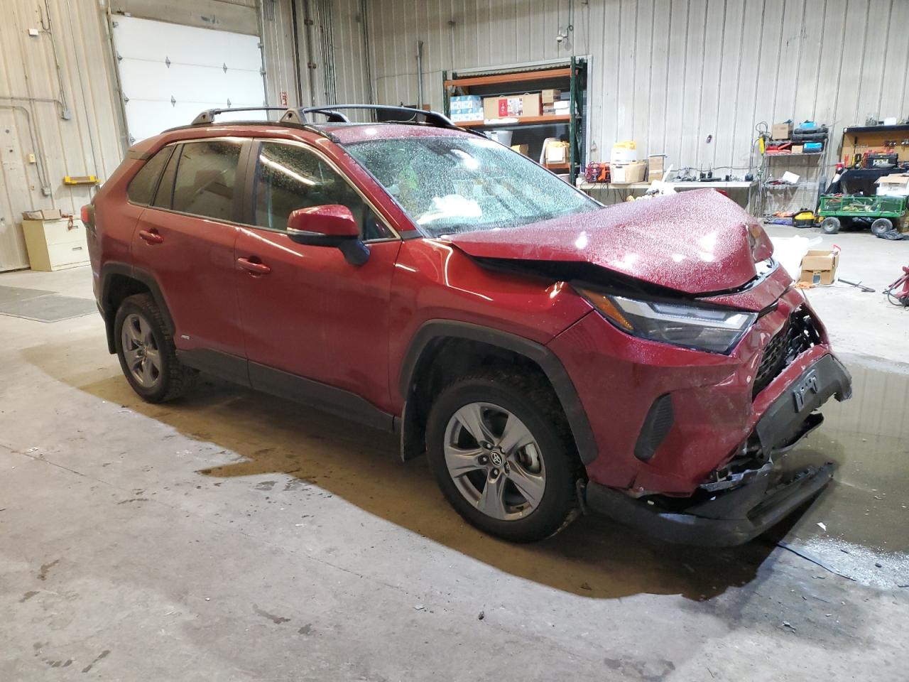 2023 Toyota RAV 4 VIN 4T3RWRFV2PU098239 Copart auction photo, front end damage thumbnail 4
