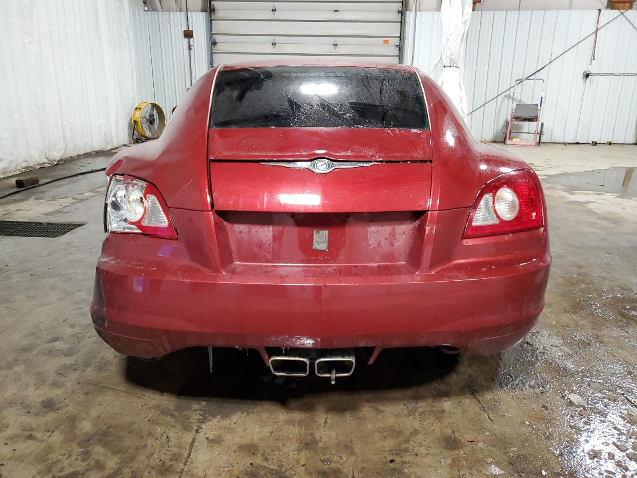 2004 Chrysler Crossfire VIN 1C3AN69L34X015440 Copart auction photo, rear end / side damage thumbnail 6