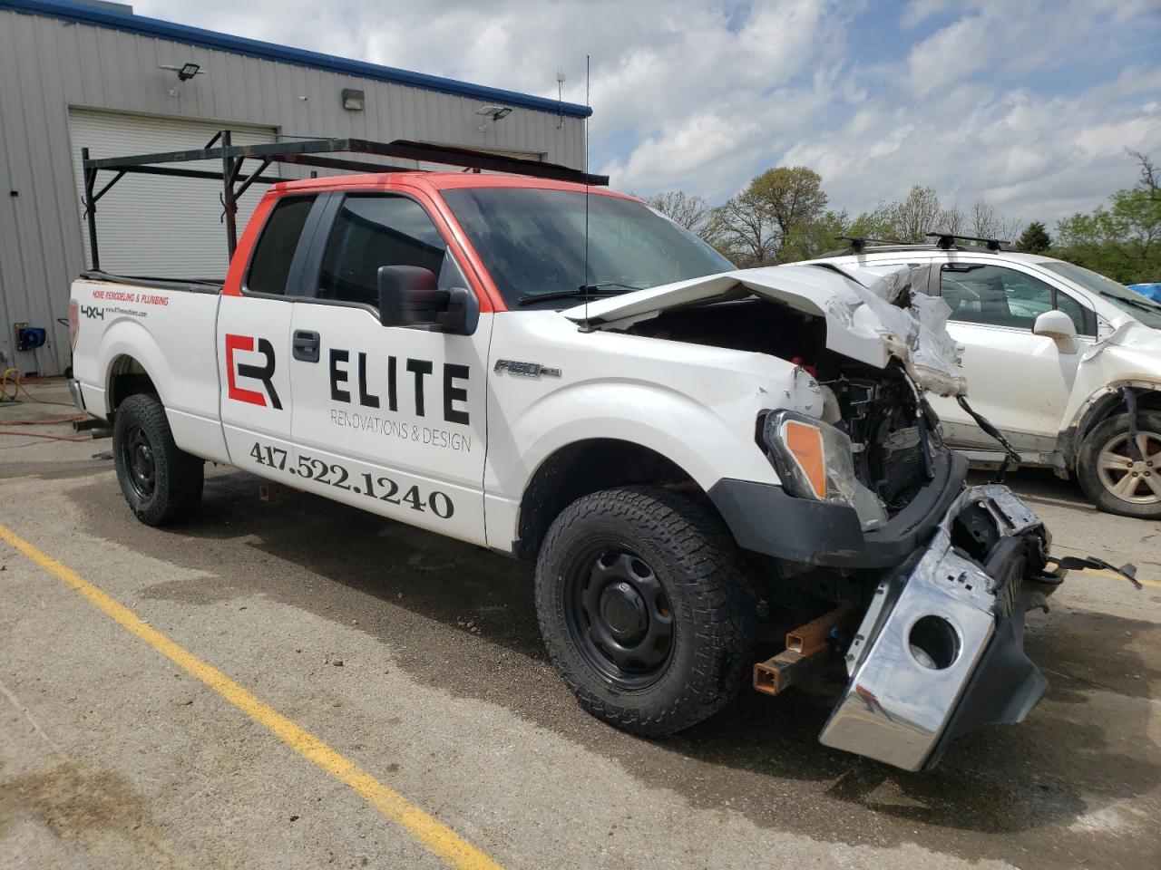 2014 Ford F-150 VIN 1FTEX1EM1EKF27446 Copart auction photo, front end damage thumbnail 4
