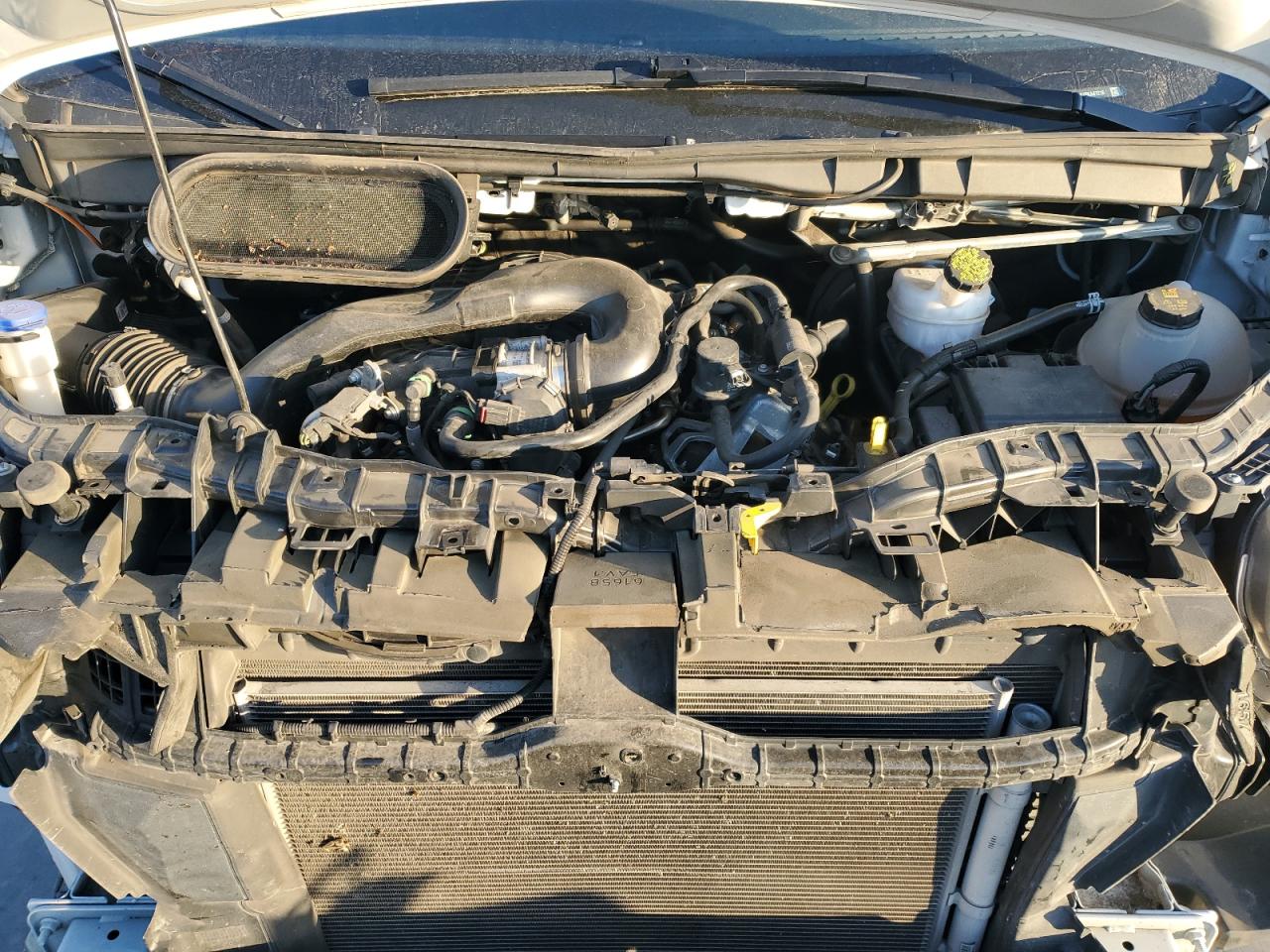 2023 Ford Transit VIN 1FTBR1Y87PKA47216 Copart auction photo, all over damage thumbnail 11