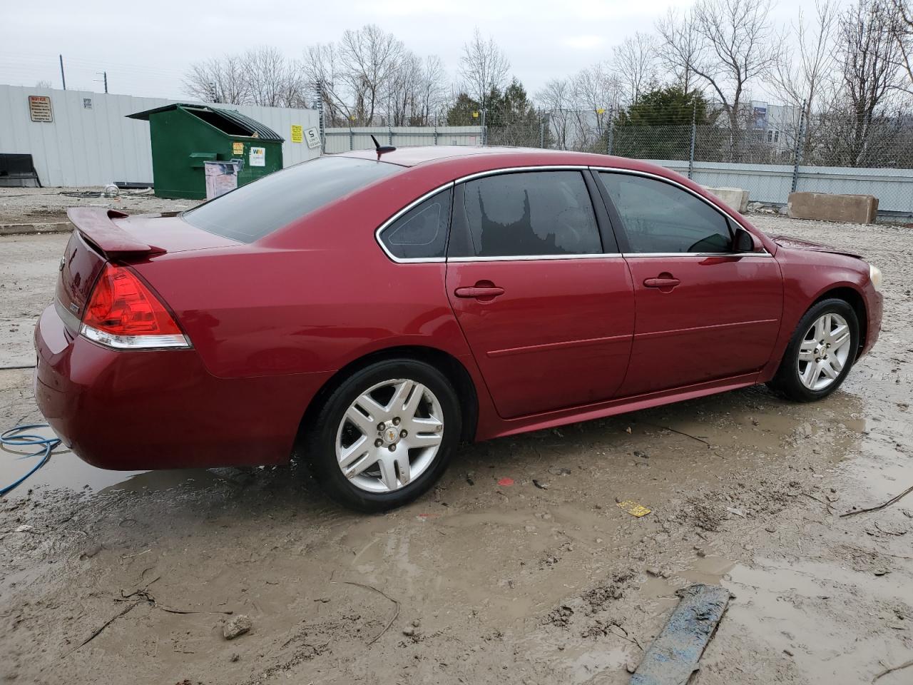 2011 Chevrolet Impala VIN 2G1WB5EK8B1191307 Copart auction photo, front end damage thumbnail 3