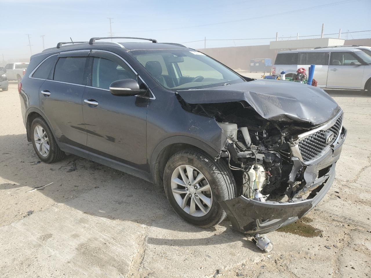 2016 KIA Sorento VIN 5XYPG4A54GG182463 Copart auction photo, front end damage thumbnail 4