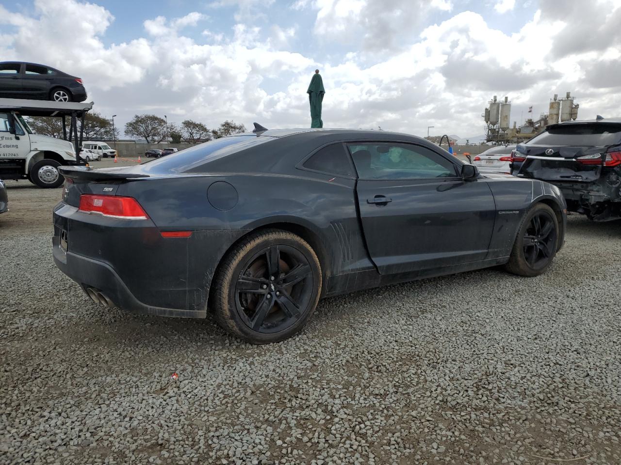 2015 Chevrolet Camaro VIN 2G1FG1EW1F9242117 Copart auction photo, minor dent/scratches damage thumbnail 3
