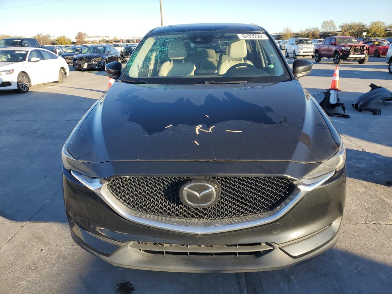 2019 Mazda CX-5 VIN JM3KFADM9K1605987 Copart auction photo, rear end damage thumbnail 5