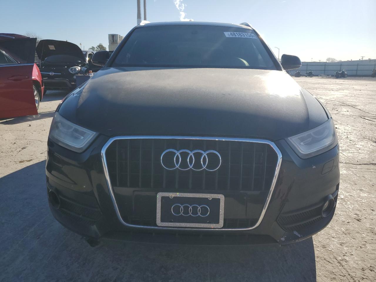 2015 Audi Q3 VIN WA1EFCFS0FR011769 Copart auction photo, front end / minor dent/scratches damage thumbnail 5
