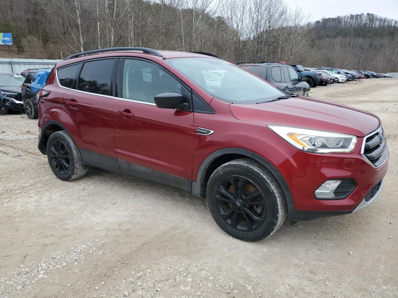 2017 Ford Escape VIN 1FMCU9GD3HUE68755 Copart auction photo, rear end damage thumbnail 4