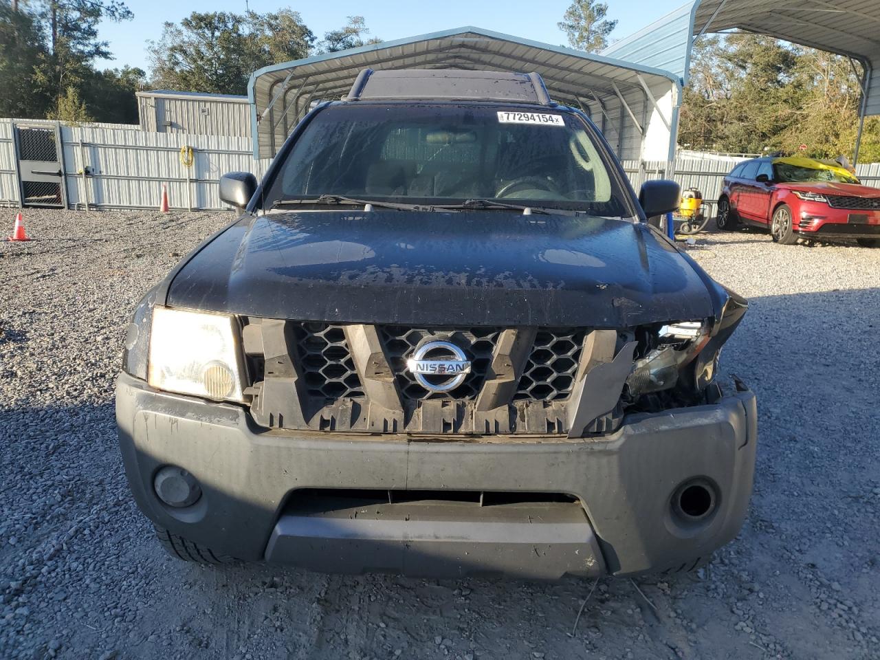 2007 Nissan XTerra VIN 5N1AN08U97C537600 Copart auction photo, front end / side damage thumbnail 5