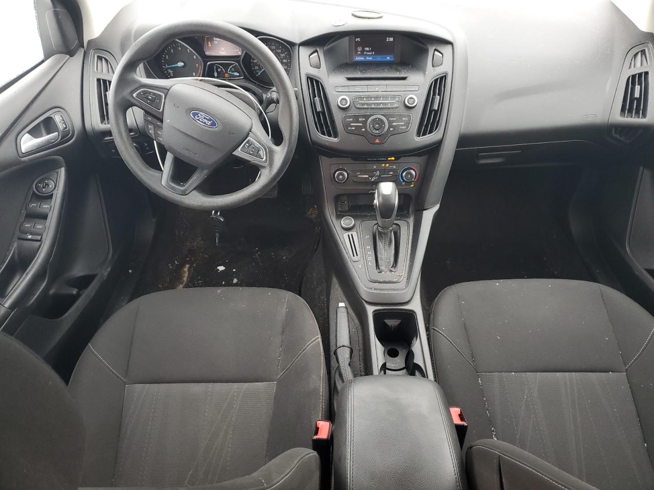 2016 Ford Focus VIN 1FADP3F21GL323124 Copart auction photo, undercarriage / front end damage thumbnail 8