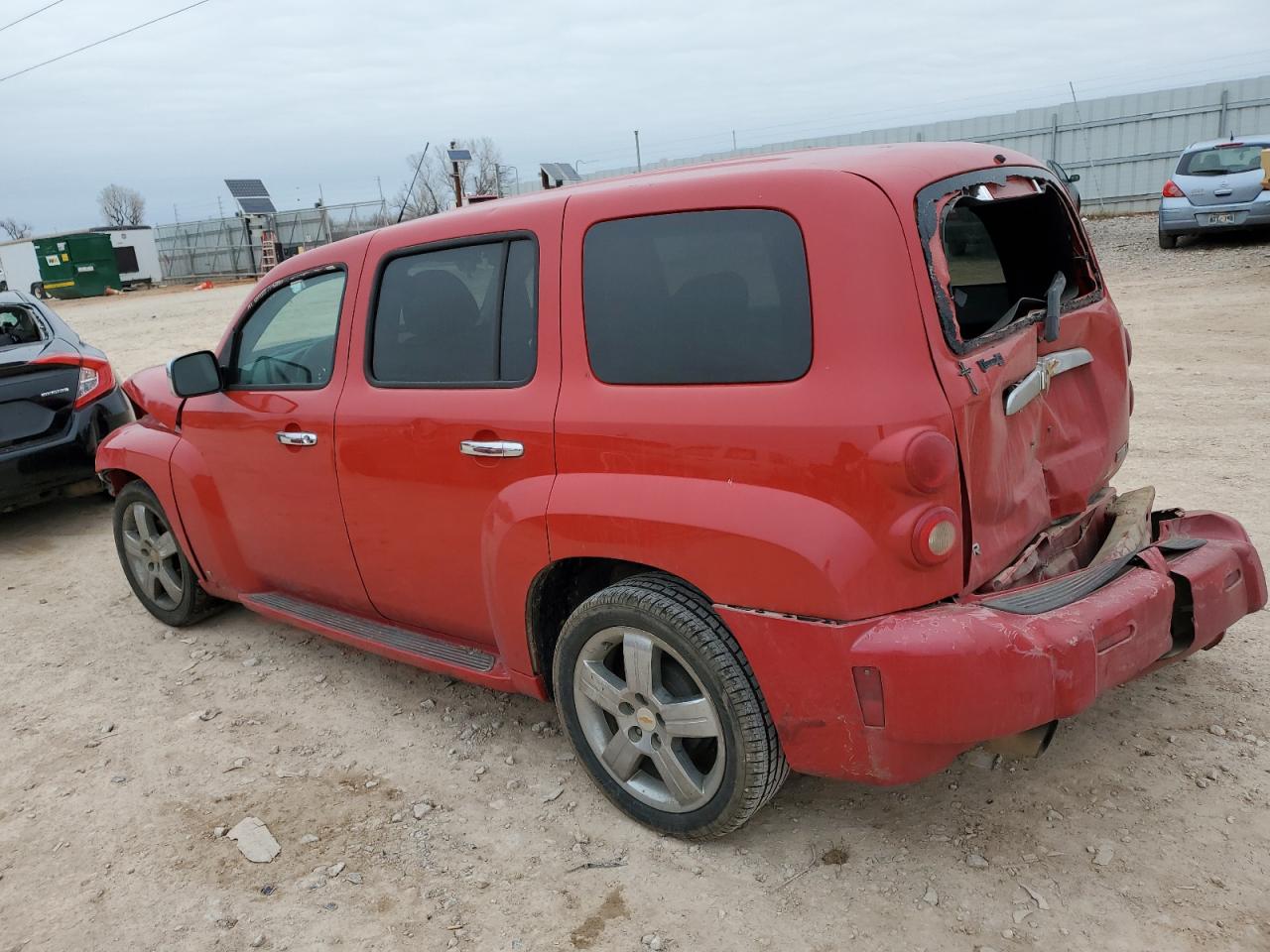 2009 Chevrolet HHR VIN 3GNCA53V39S639498 Copart auction photo, front end / rear end damage thumbnail 2