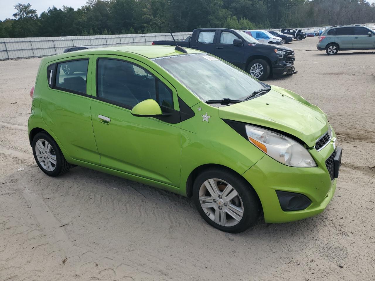2015 Chevrolet Spark VIN KL8CA6S9XFC807408 Copart auction photo, front end damage thumbnail 4
