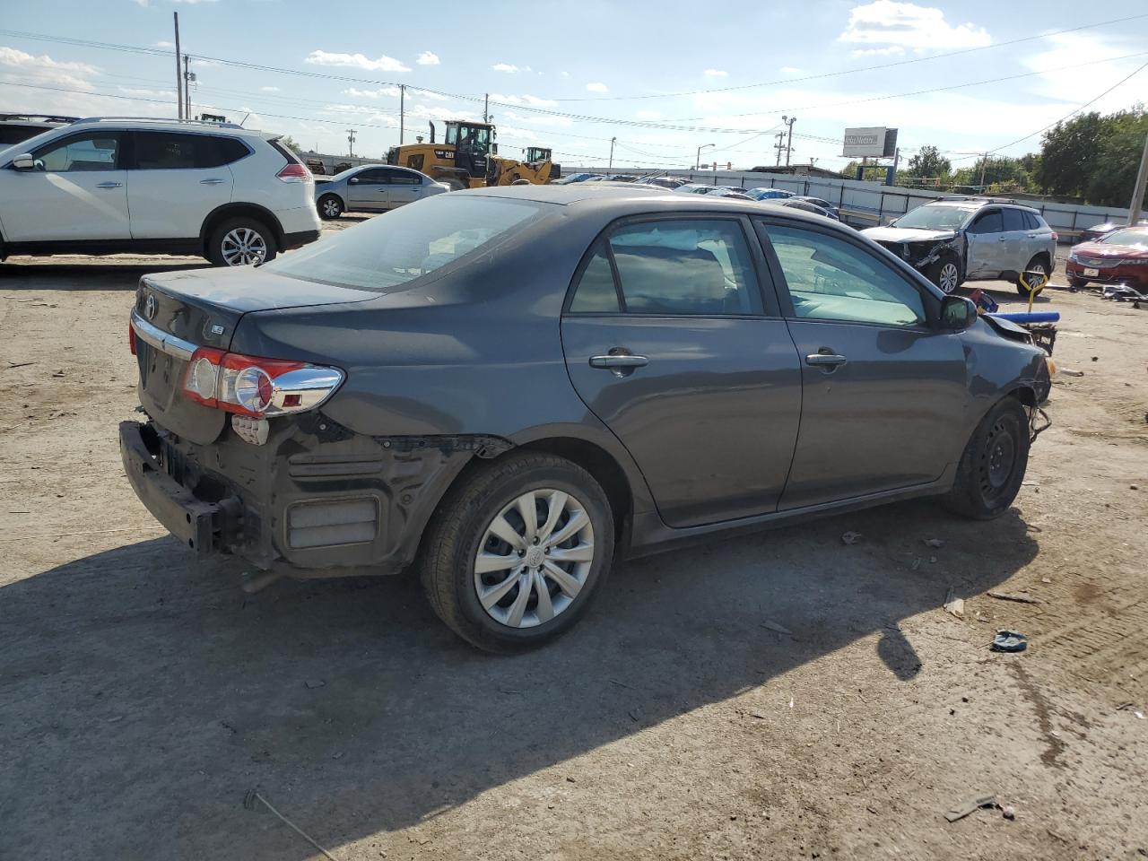 2012 Toyota Corolla VIN 5YFBU4EE5CP033899 Copart auction photo, all over / mechanical damage thumbnail 3