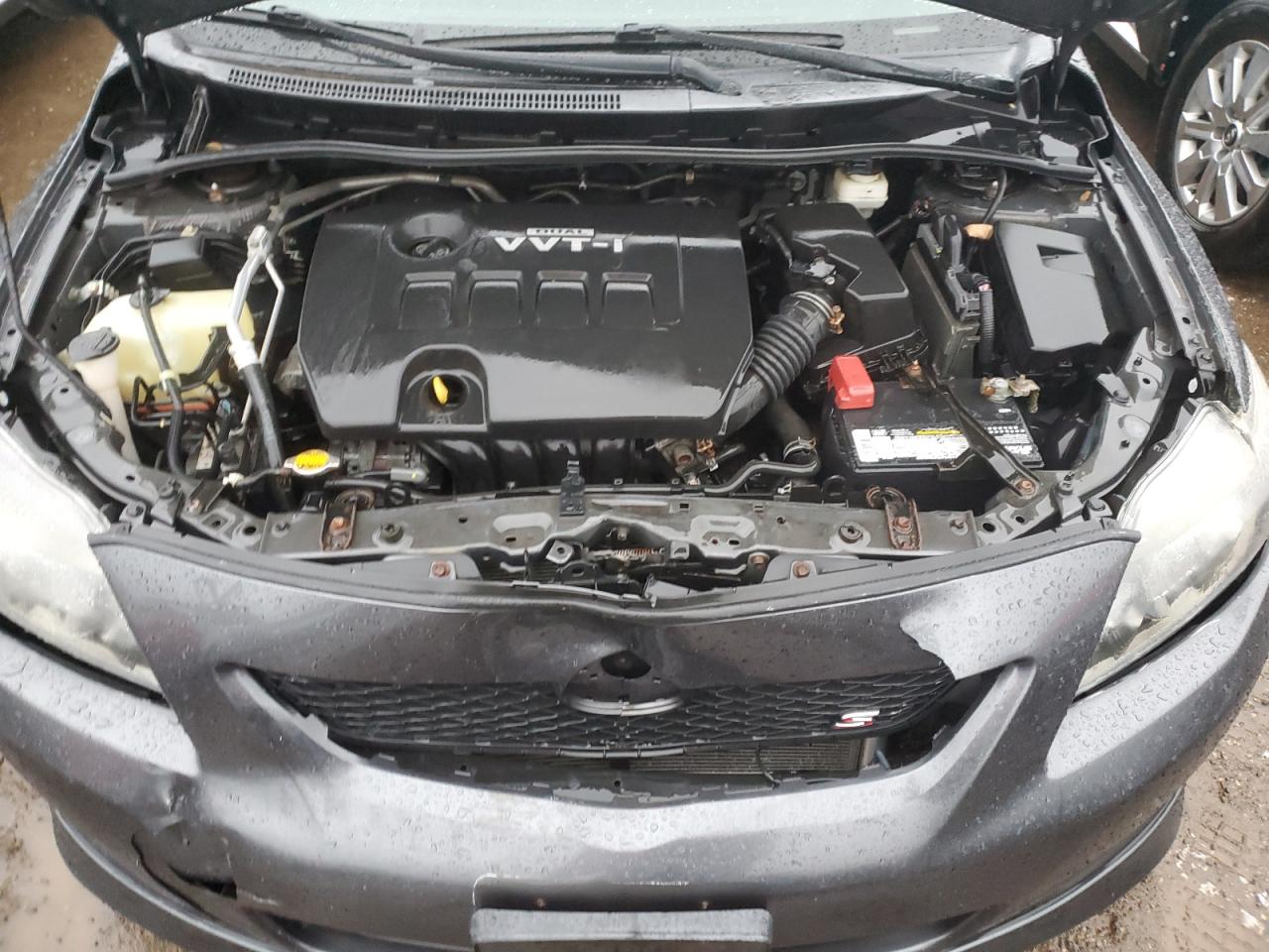 2010 Toyota Corolla VIN 1NXBU4EE3AZ333713 Copart auction photo, rear end / front end damage thumbnail 11