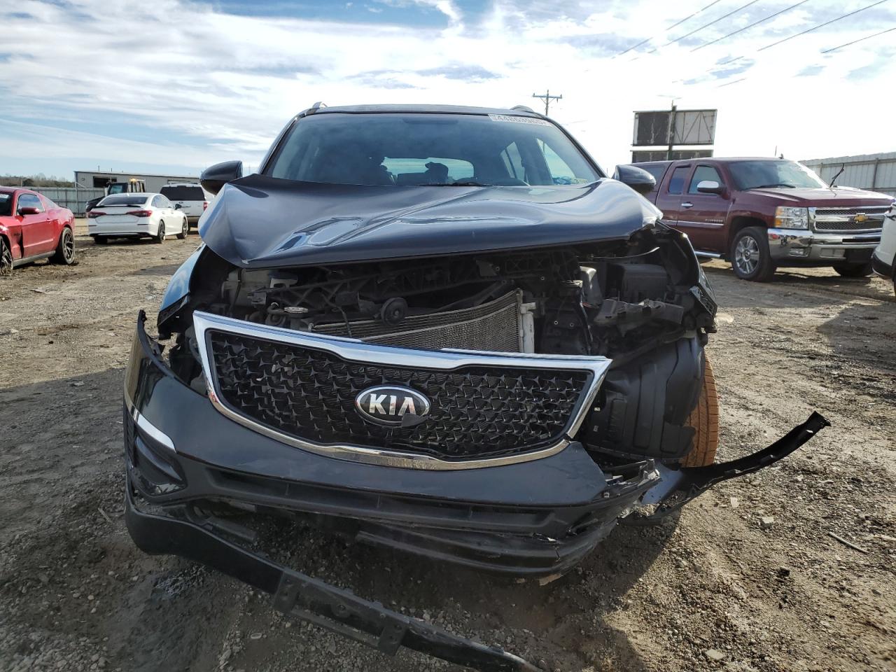 2016 KIA Sportage VIN KNDPBCAC2G7812176 Copart auction photo, front end / undercarriage damage thumbnail 5