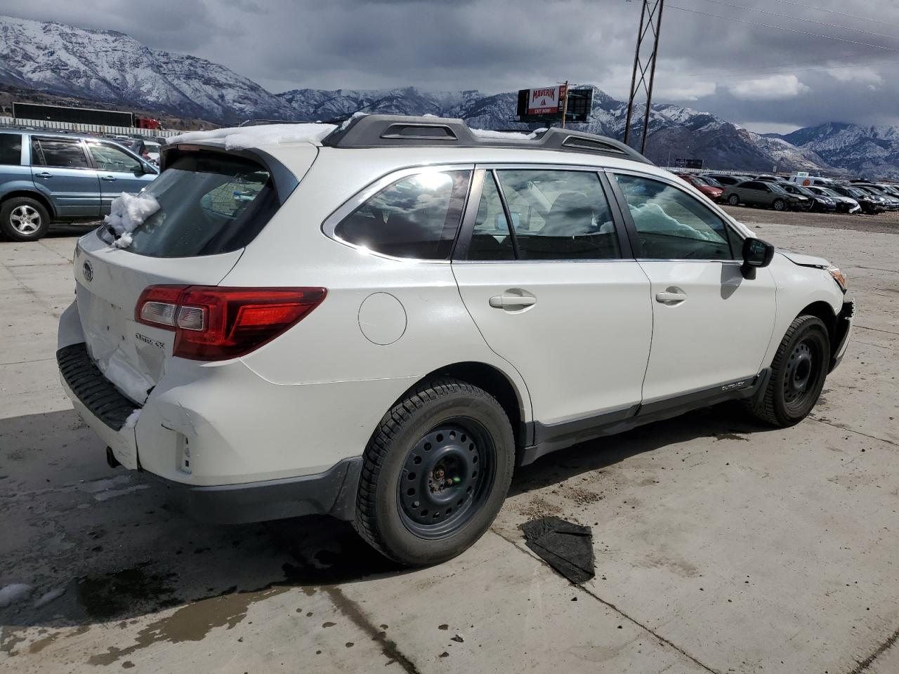 2015 Subaru Outback VIN 4S4BSBAC3F3297274 Copart auction photo, front end / rear end damage thumbnail 3