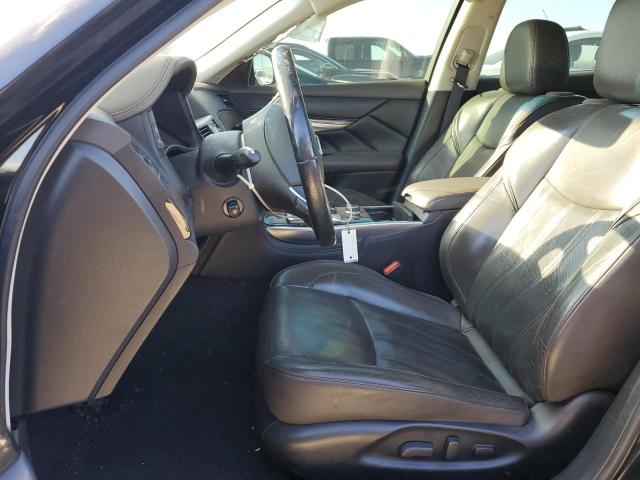 2015 Infiniti Q70 VIN JN1BY1PP7FM601081 Copart auction photo, front end / side damage thumbnail 7