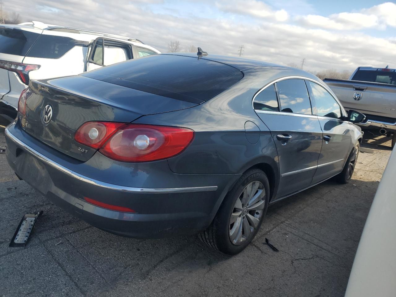 2010 Volkswagen Passat CC VIN WVWML7AN9AE511125 Copart auction photo, front end damage thumbnail 3