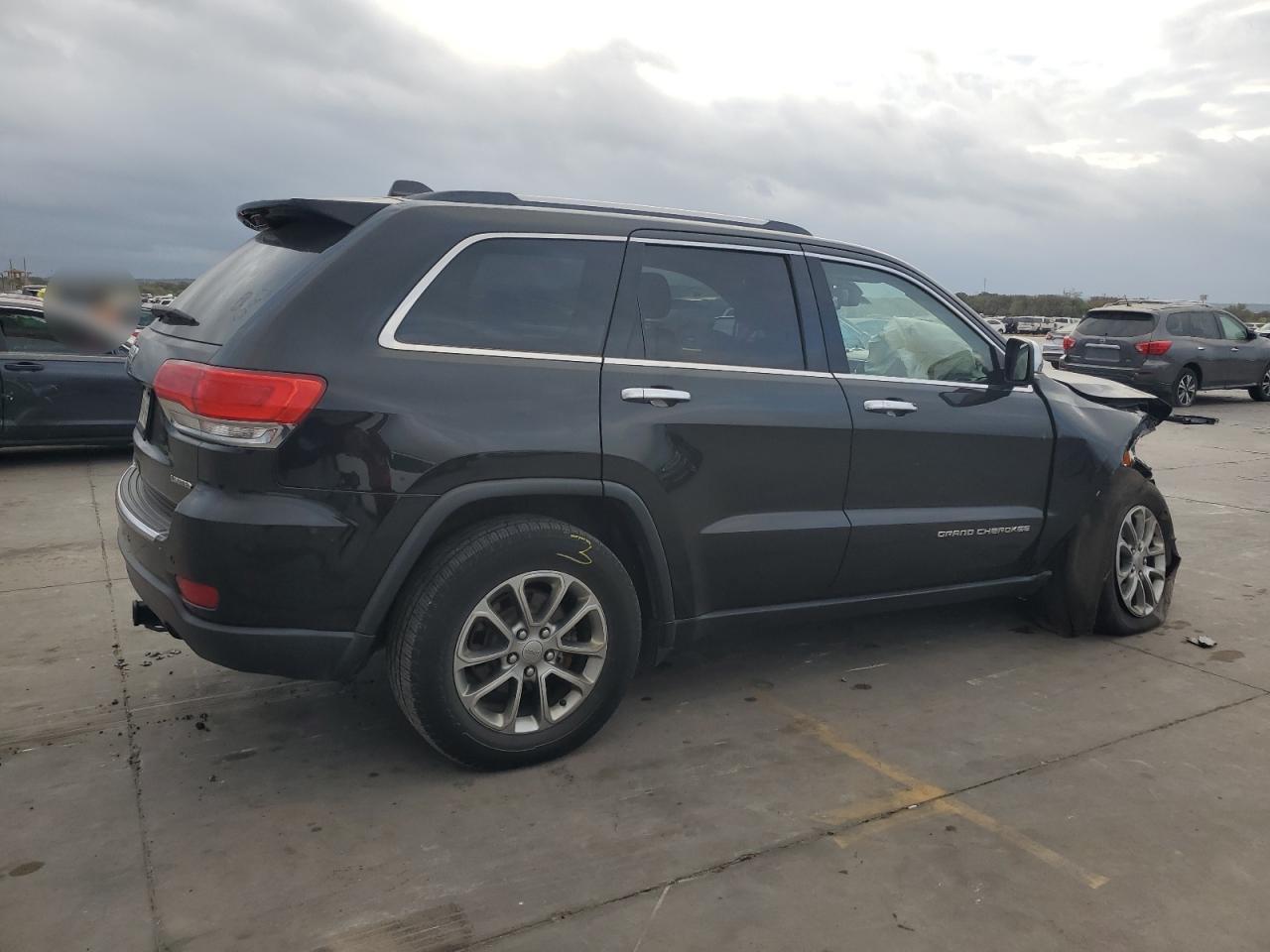 2014 Jeep Grand Cherokee VIN 1C4RJFBG8EC579780 Copart auction photo, front end damage thumbnail 3