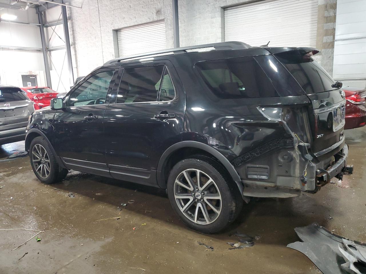 2015 Ford Explorer VIN 1FM5K8D83FGA05588 Copart auction photo, rear end / front end damage thumbnail 2