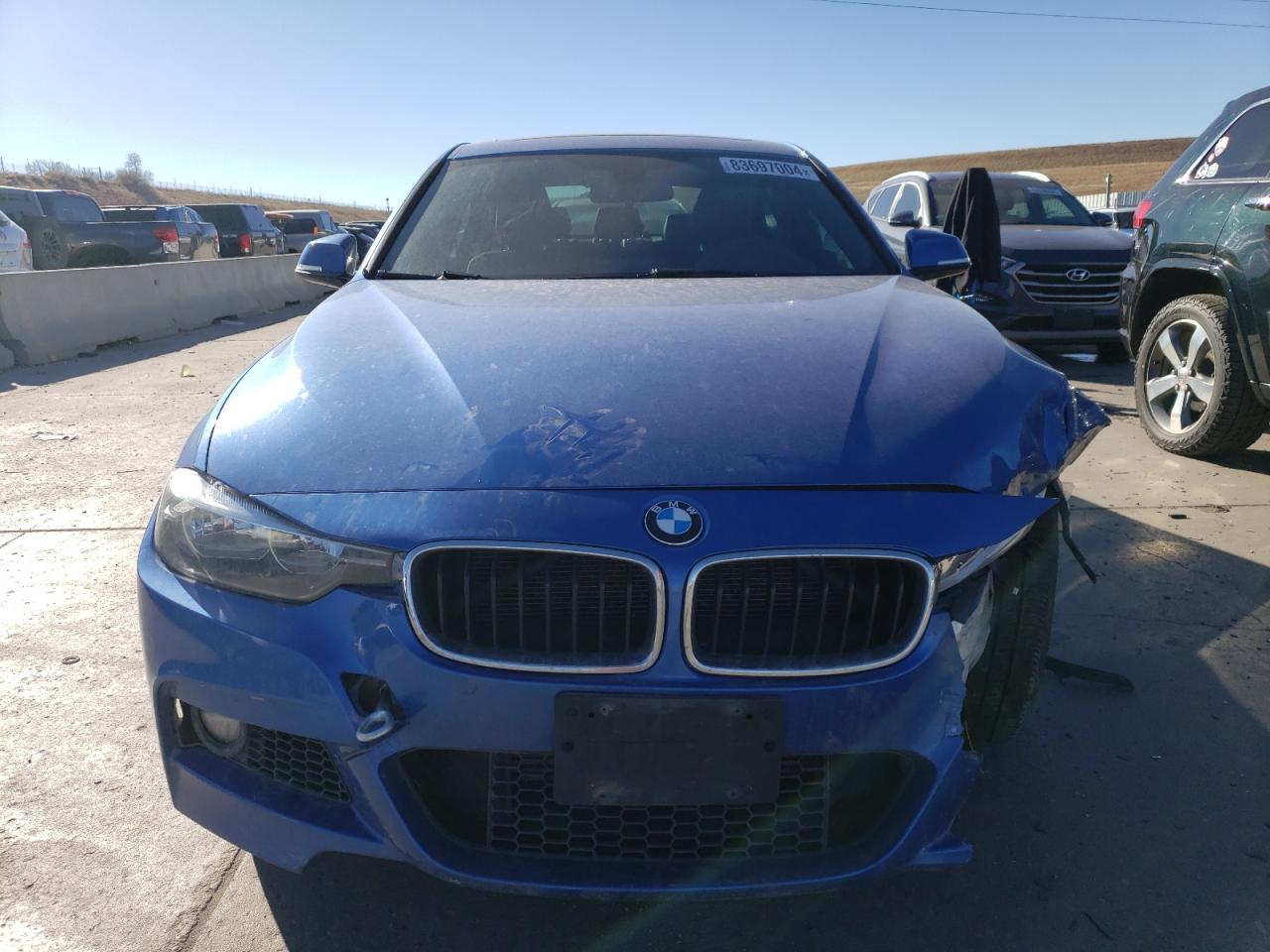 2016 BMW 3er VIN WBA8E3G58GNT76799 Copart auction photo, front end / undercarriage damage thumbnail 5
