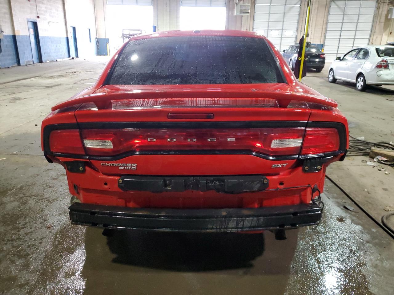 2014 Dodge Charger VIN 2C3CDXJG8EH224307 Copart auction photo, front end / rear end damage thumbnail 6