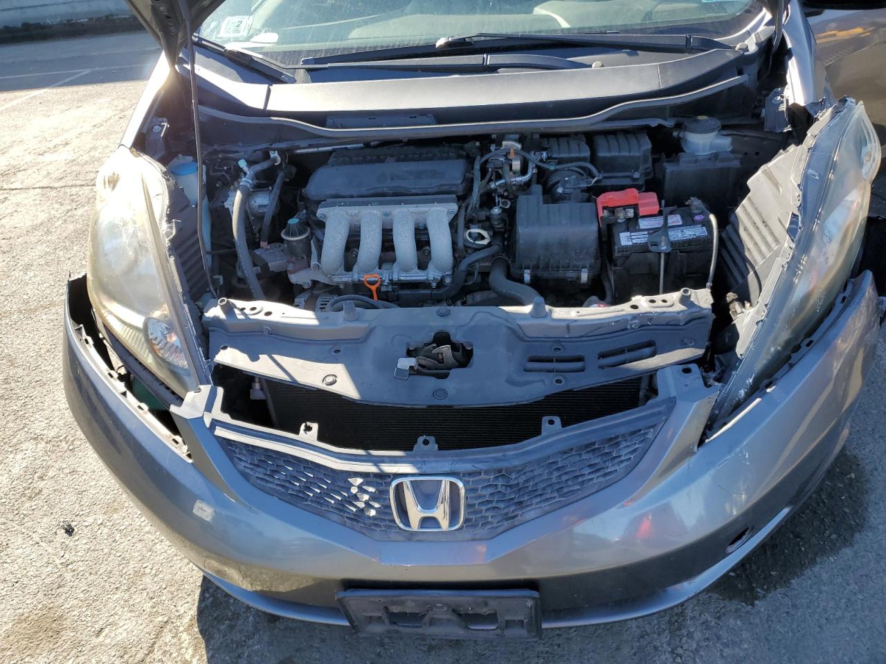 2011 Honda Fit VIN JHMGE8H34BS008279 Copart auction photo, side / all over damage thumbnail 11