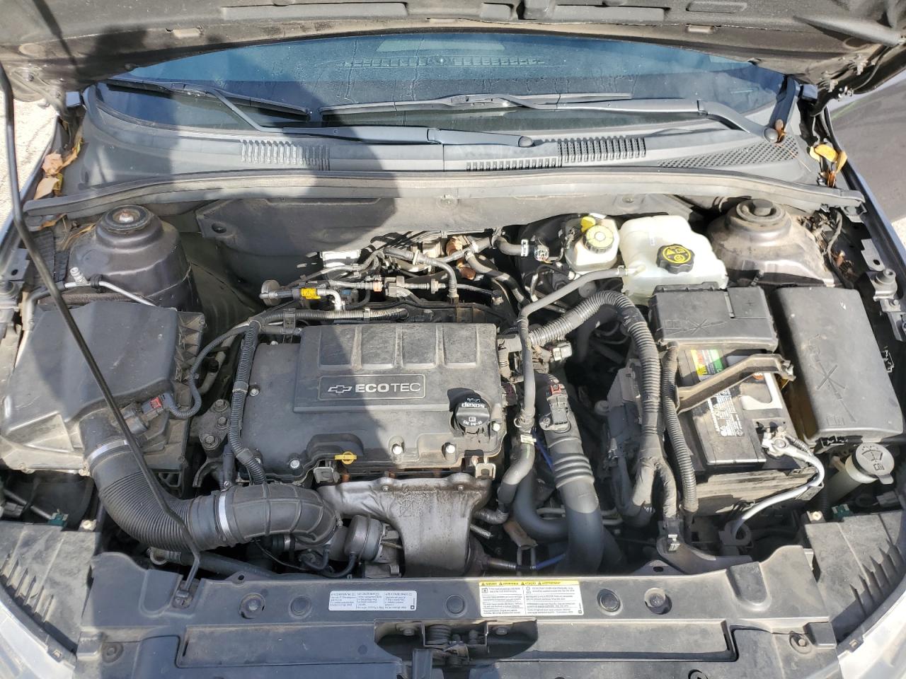 2015 Chevrolet Cruze VIN 1G1PC5SB5F7185785 Copart auction photo, undercarriage / front end damage thumbnail 12