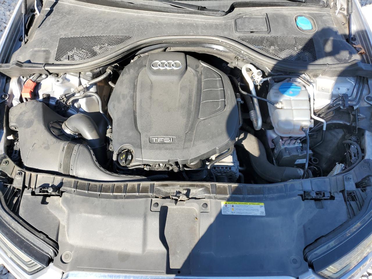 2016 Audi A6 VIN WAUGFAFC2GN104892 Copart auction photo, front end / top/roof damage thumbnail 12