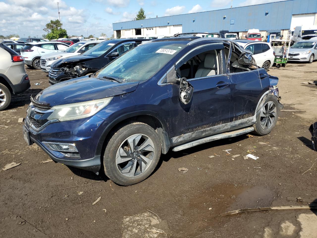 2015 Honda CR-V VIN 5J6RM4H94FL000395