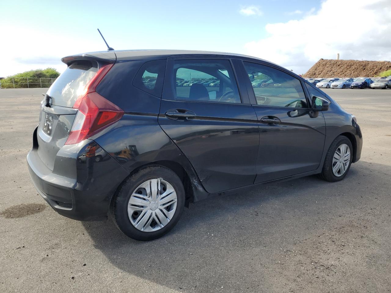 2020 Honda Fit VIN 3HGGK5H47LM721075 Copart auction photo, side / rear end damage thumbnail 3