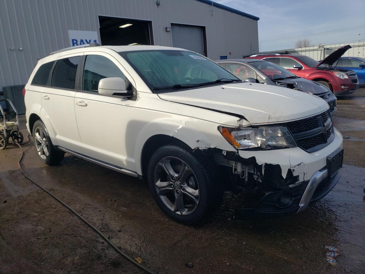 2016 Dodge Journey VIN 3C4PDCGG8GT233595 Copart auction photo, front end damage thumbnail 4