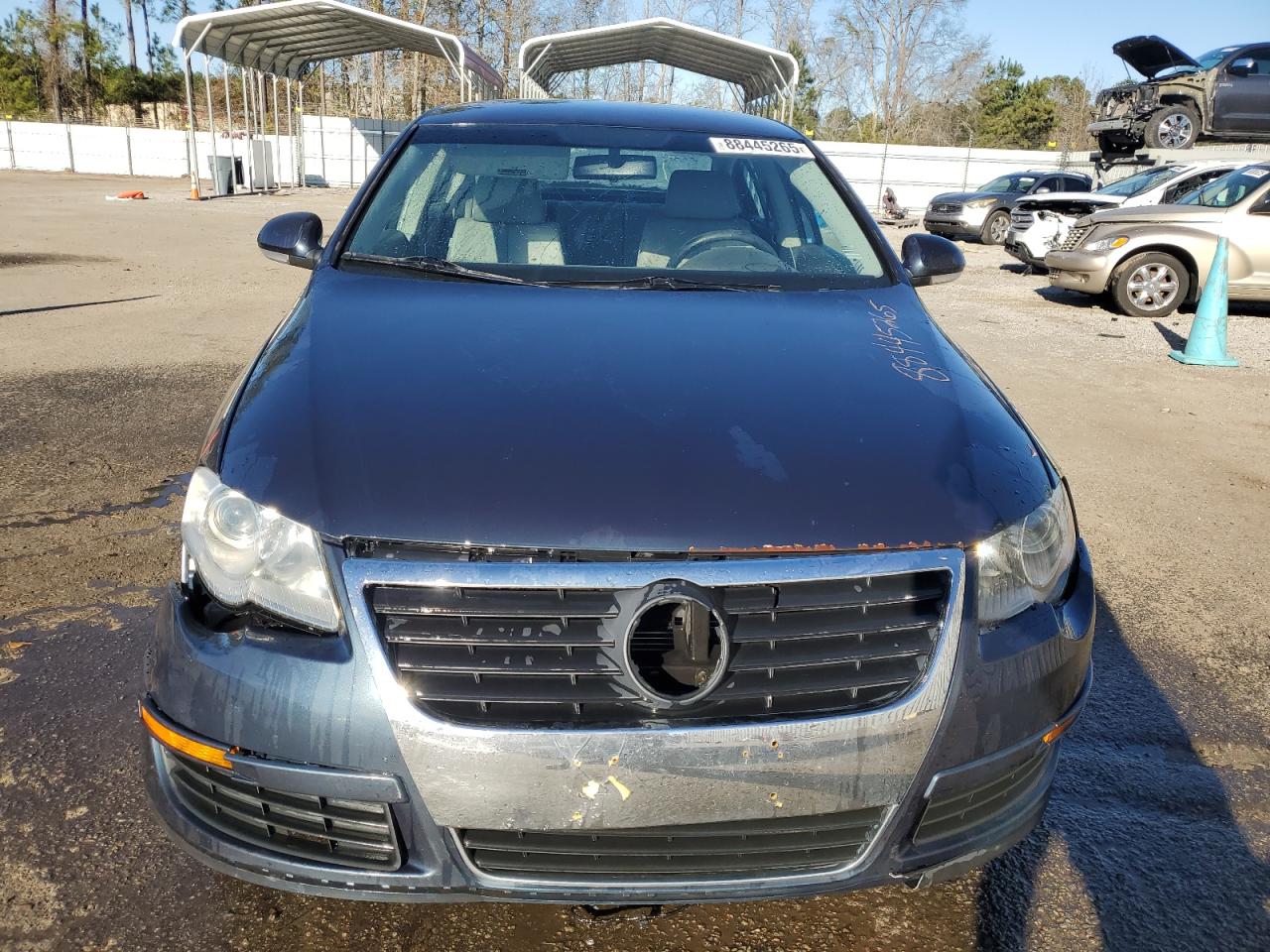 2006 Volkswagen Passat VIN WVWAK73C56E060915 Copart auction photo, front end / rear end damage thumbnail 5