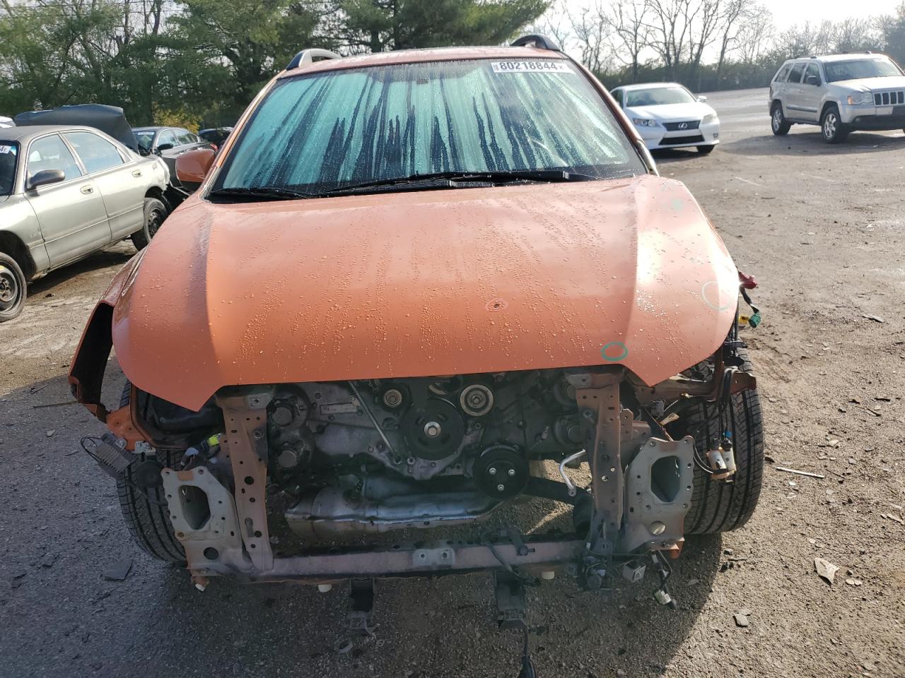 2013 Subaru XV VIN JF2GPAKC9DH845266 Copart auction photo, front end / undercarriage damage thumbnail 5