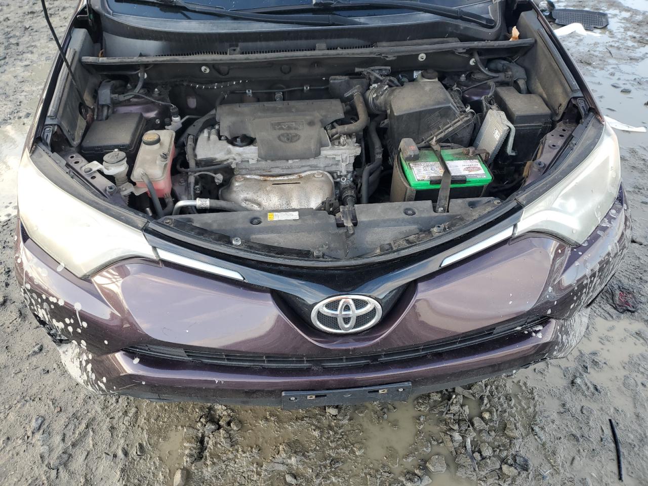 2016 Toyota RAV 4 VIN 2T3BFREV3GW521672 Copart auction photo, rear end / side damage thumbnail 13