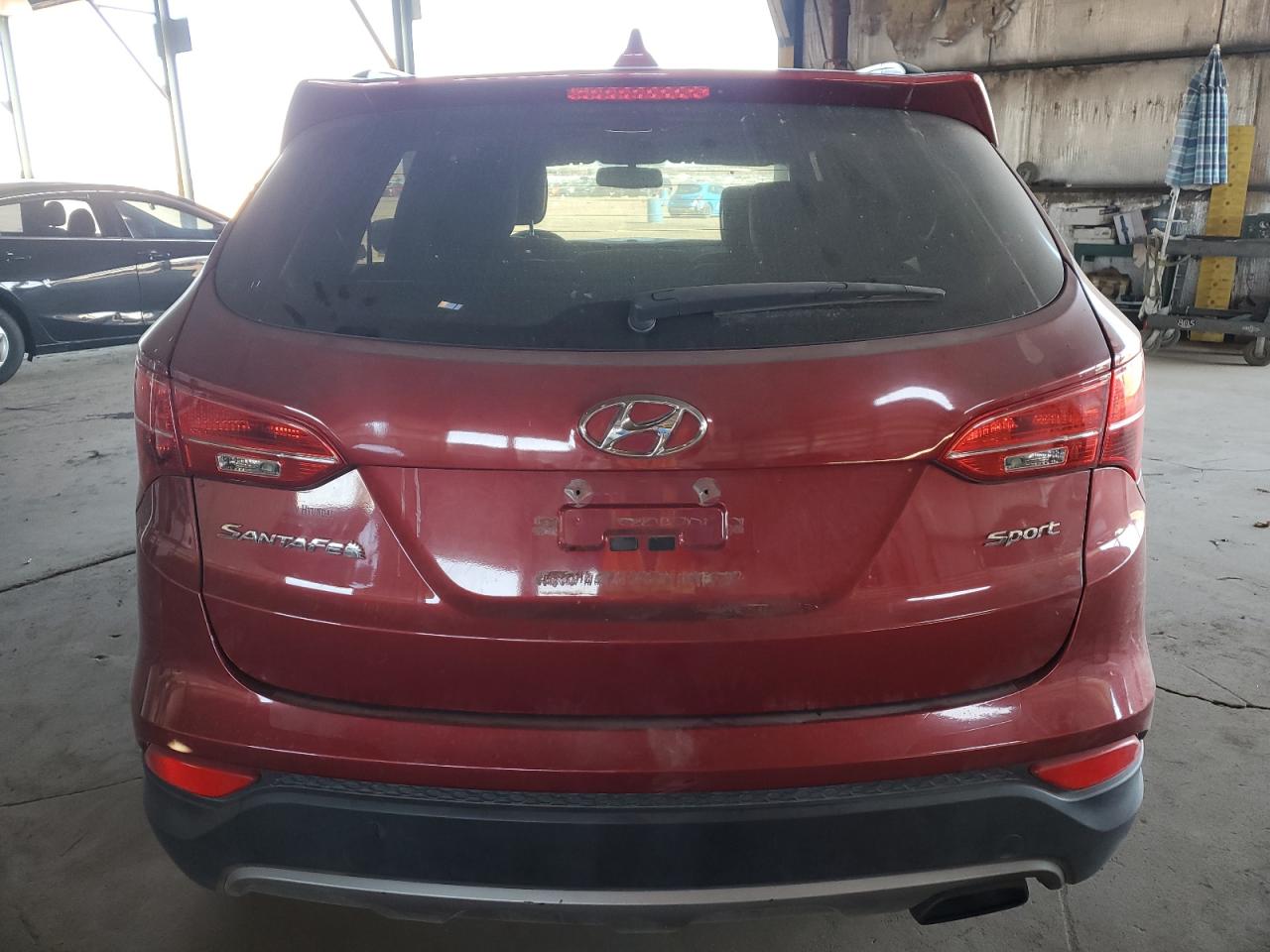 2013 Hyundai Santa Fe VIN 5XYZU3LB3DG109787 Copart auction photo, front end damage thumbnail 6