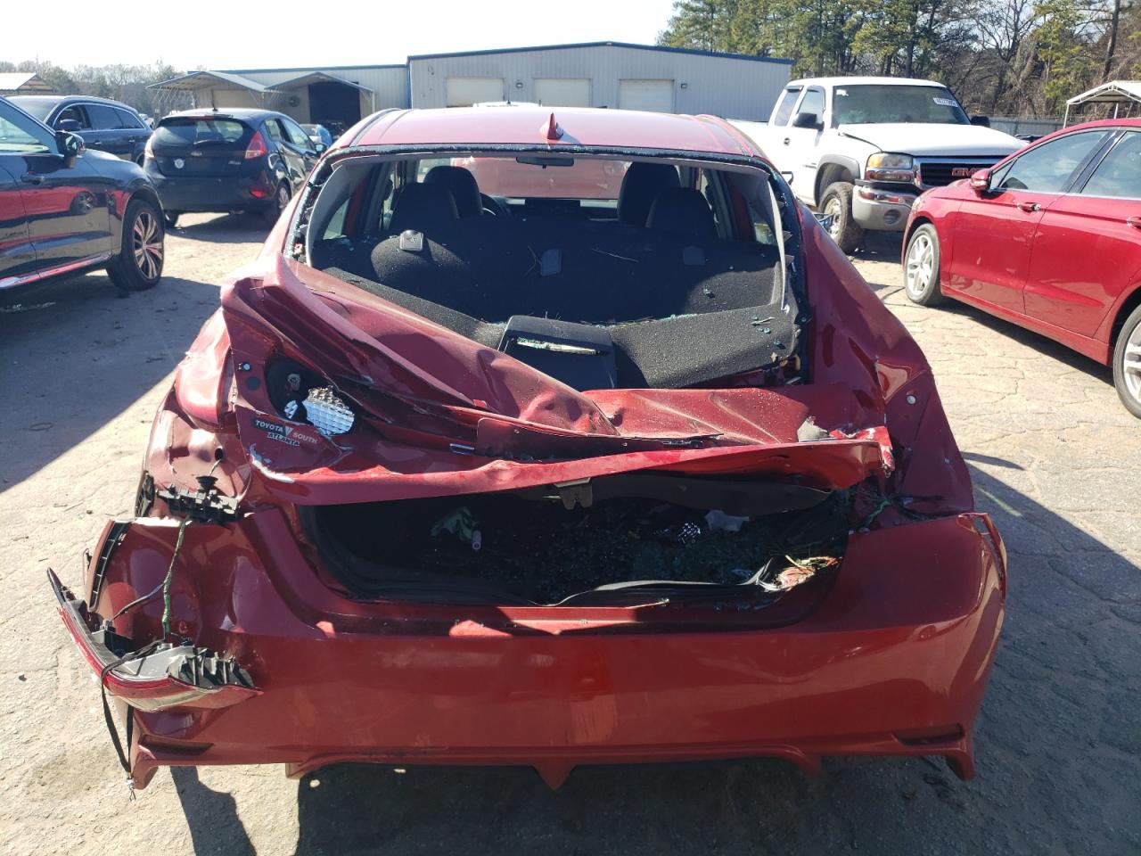 2021 Toyota Camry VIN 4T1G11AK9MU405267 Copart auction photo, rear end damage thumbnail 6
