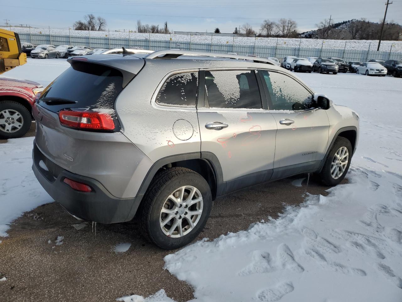 2015 Jeep Grand Cherokee VIN 1C4PJMCS3FW538696 Copart auction photo, front end damage thumbnail 3