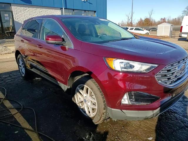 2021 Ford Edge VIN 2FMPK4J90MBA46392 Copart auction photo, side damage thumbnail 14